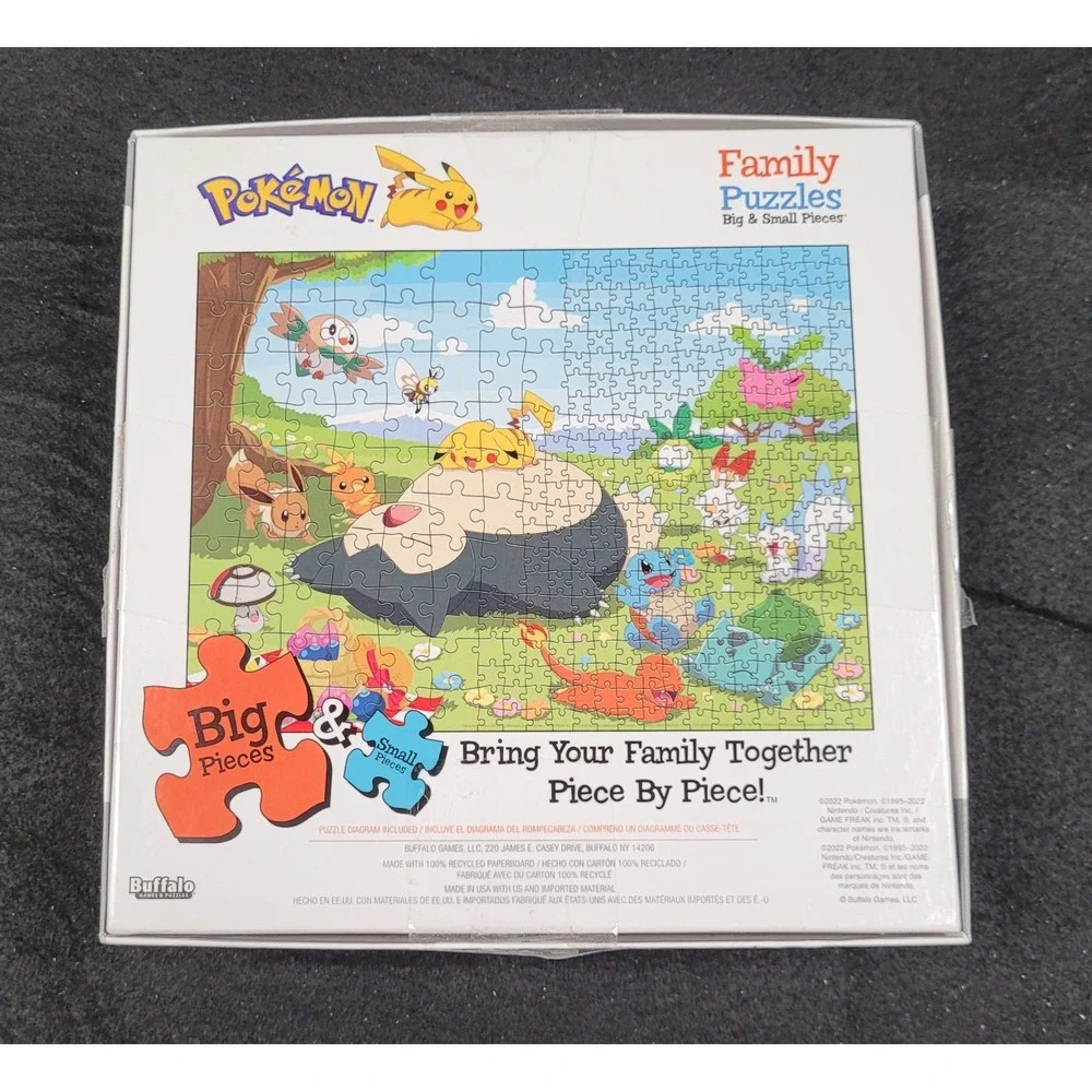 Buffalo Games Pokémon Picnic 400-piece Jigsaw Puzzle #DE1-060723 (98% complete)